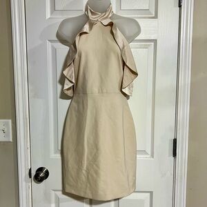 Alice and Olivia Ebony Cold Shoulder Dress, Size 4